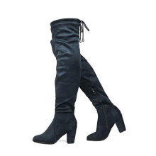 2019 Women's Thigh High A170-4 Fashion Over The Knee Block Women Heel Boots